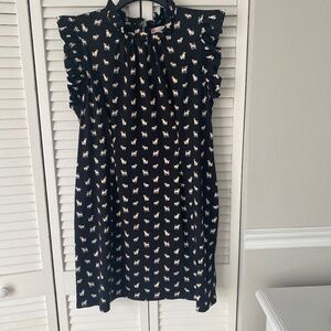 Darling dress with Jack Russell print
